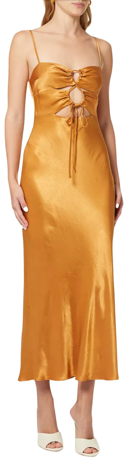 yellow lace crochet dress Montego Dress